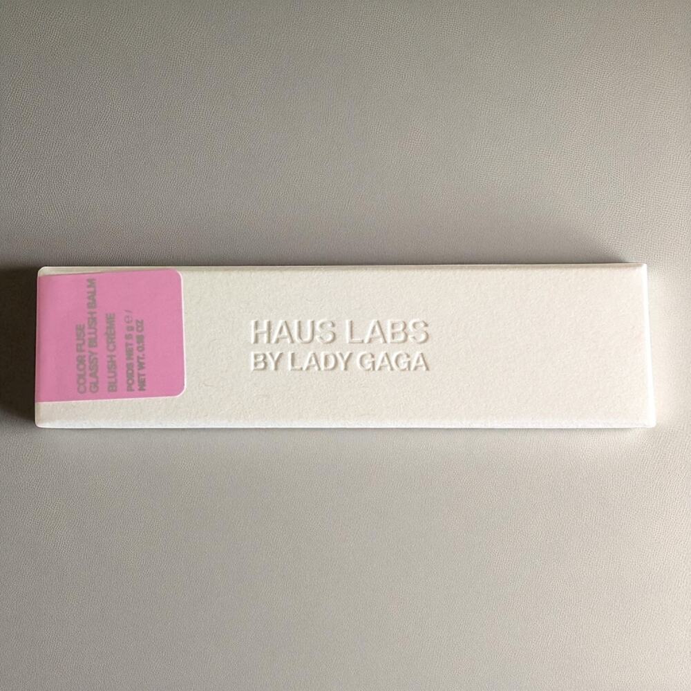 Haus Labs by Lady Gaga Color Fuse Glassy Blush Balm – Glassy Lilac 0.18 oz NIB